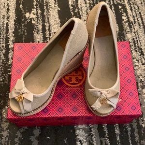 Tory Burch Jackie Wedge Espadrille